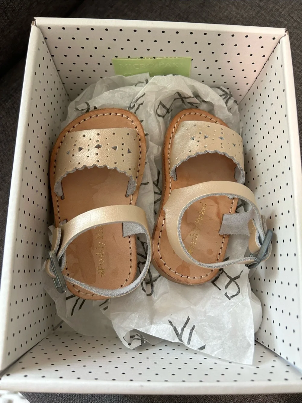 Freshly Picked Baby Laguna Sandal